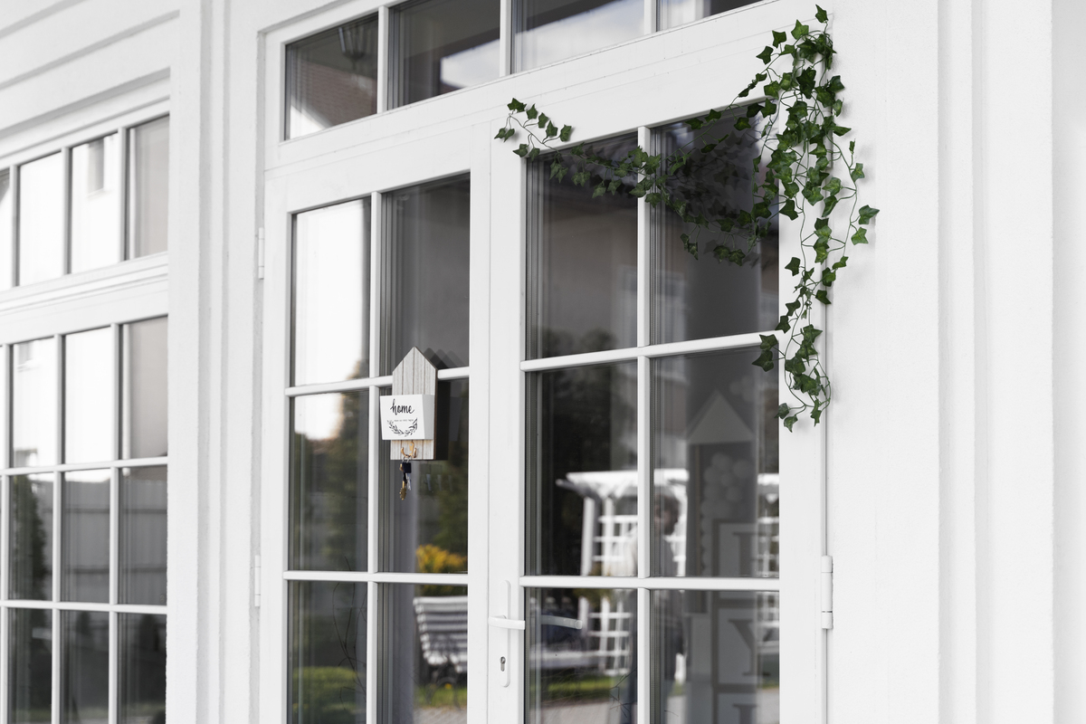 Porte PVC blanc
