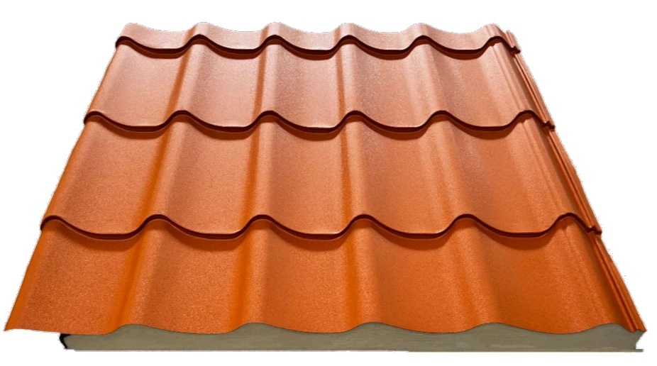 Bac acier imitation tuiles